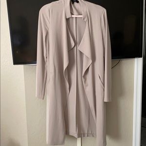 Taupe Trench Jacket Lightweight